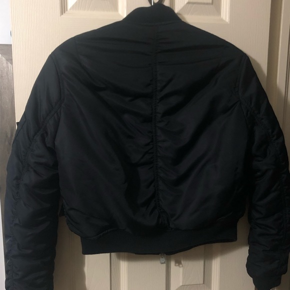 ALLSAINTS Opex Lux Reversible Bomber Jacket - Picture 3 of 8